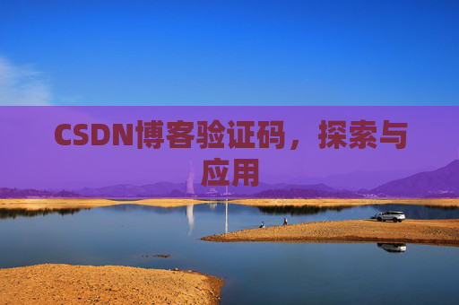 CSDN博客验证码,探索与应用